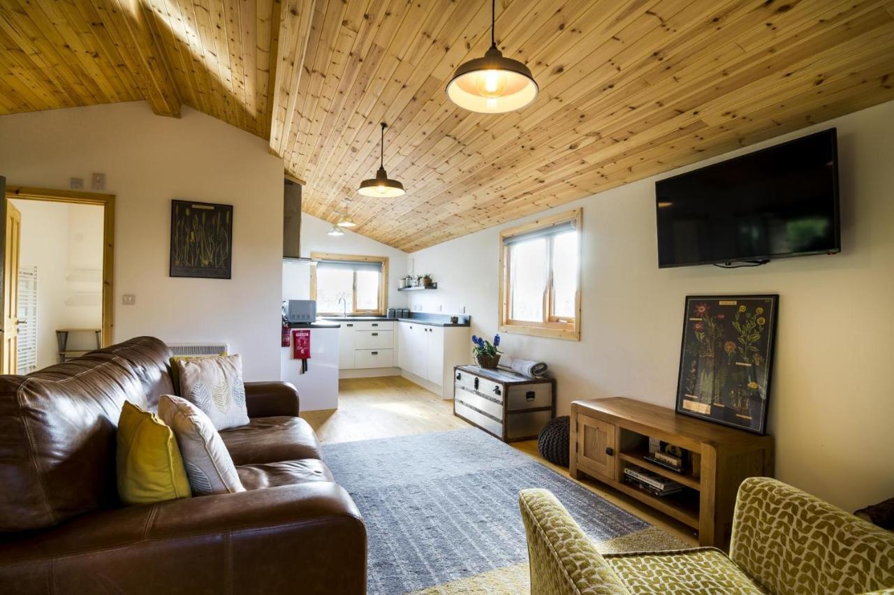 Fern Lodge - 2 Bedroom Log Cabin - Saint Florence - Tenby Buitenkant foto